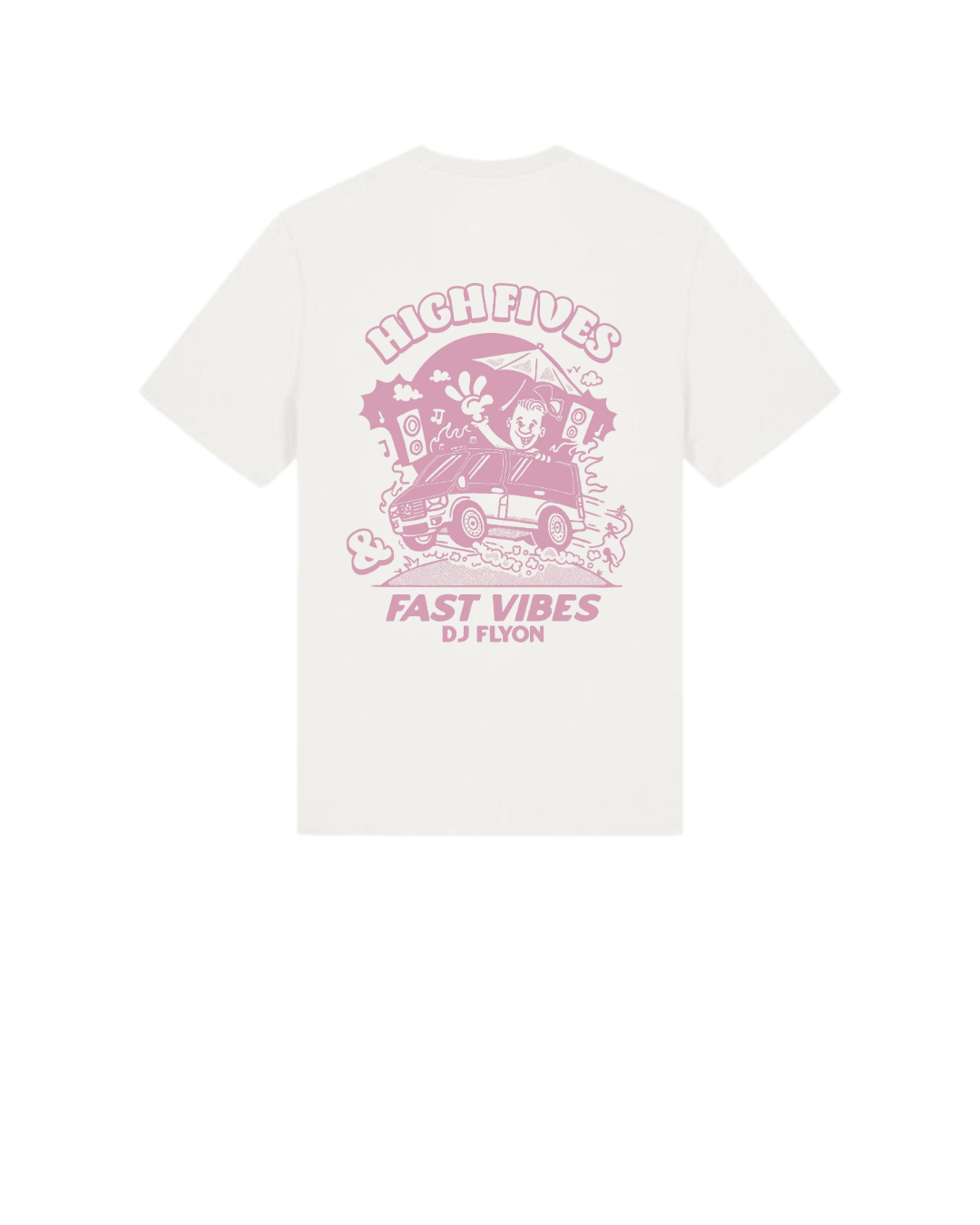 Casual shirt - zeefdruk ancient pink