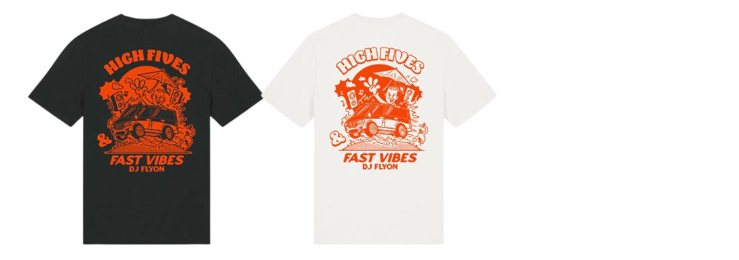 Casual shirt - zeefdruk bright orange